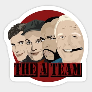 The A Team 1983 - TV Series Sticker